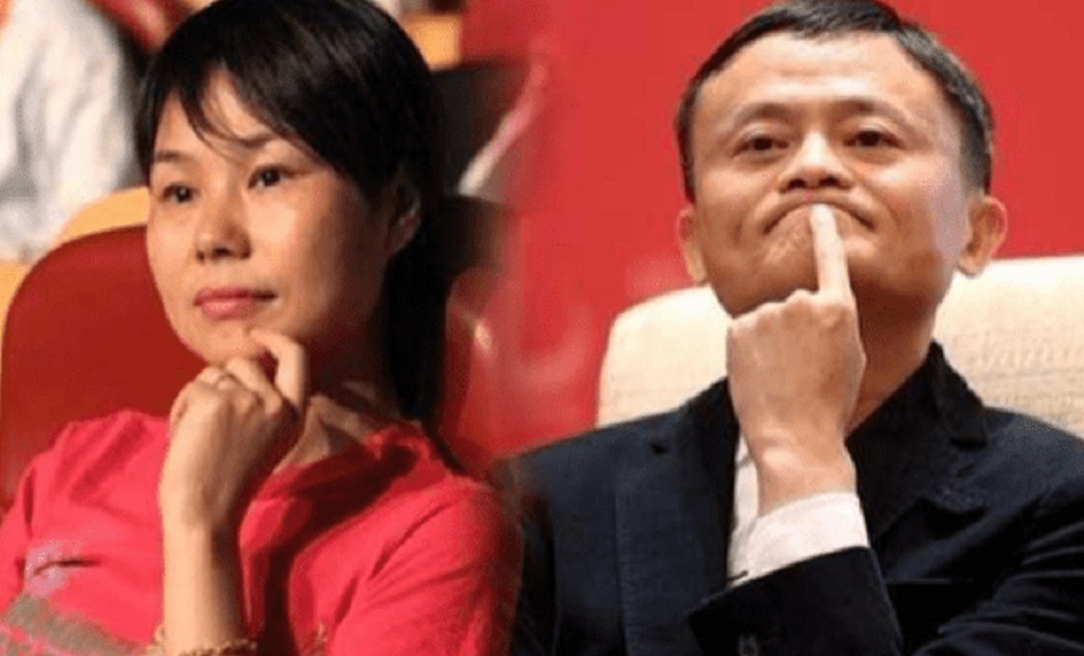 Jack ma and his wife Zhang Ying