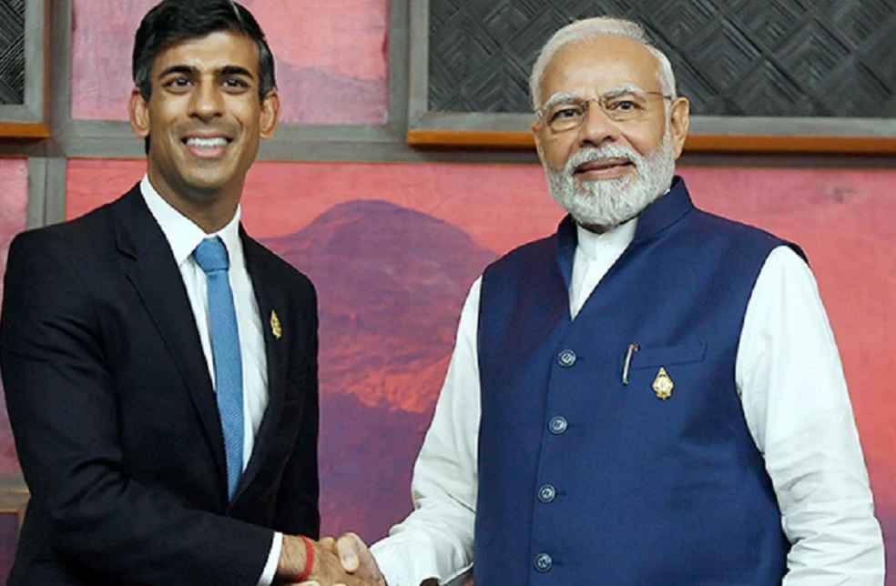 Modi and Rishi Sunak