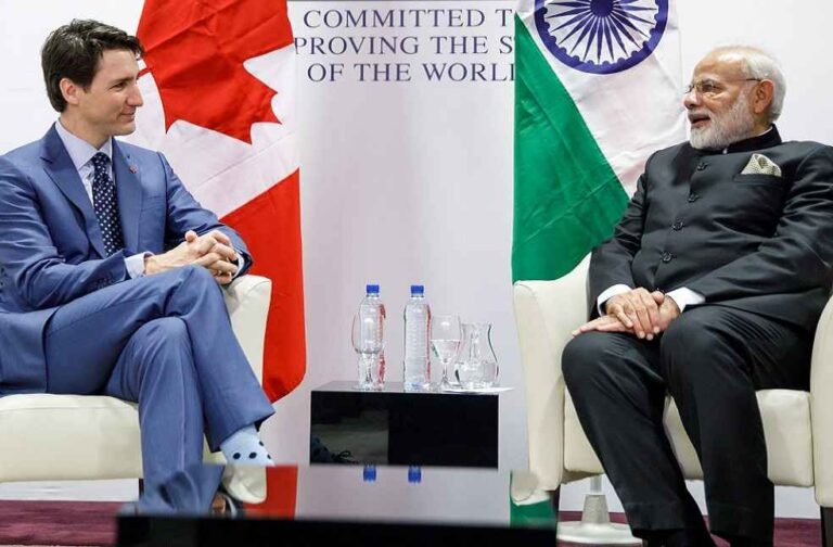 India-Canada Trade Pact _ India PM Modi and Canada PM Justin Trudeau