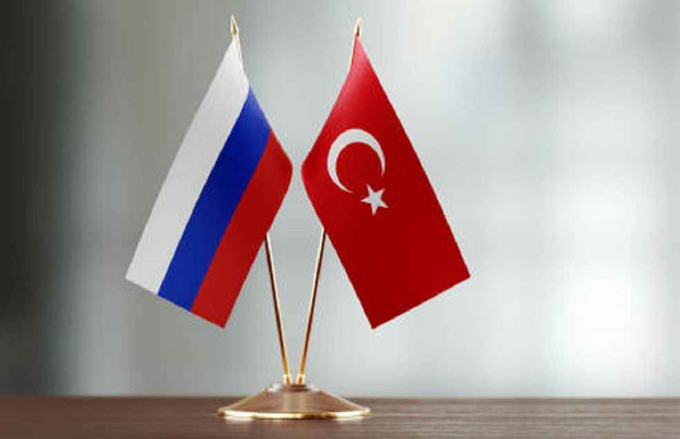 Turkey And Russian Trade and Flag