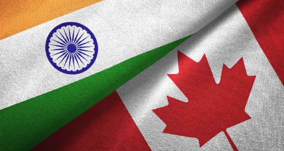 Flags of India and Canada_Canada Pauses Trade Talks with India