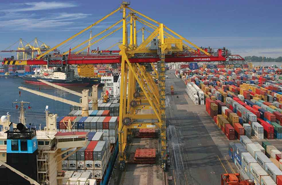 St Petersburg container terminal_Russia Trade Surge