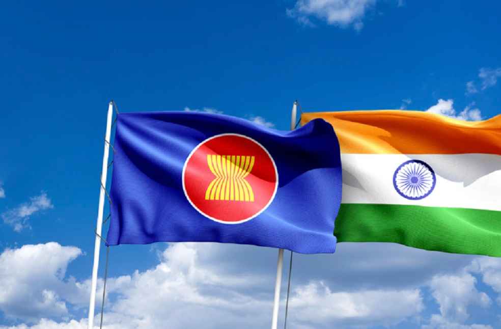 ASEAN India Flag