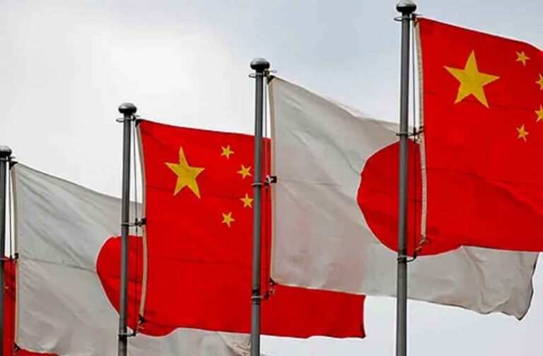 China-Japan_Flags_Trade Ties