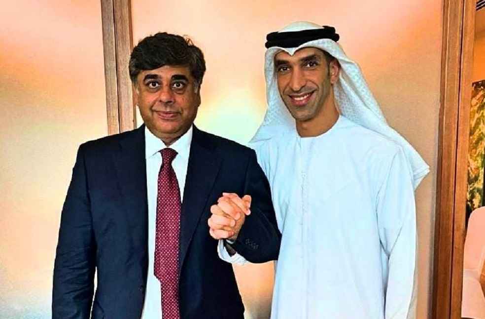 Dr Gohar Ejaz and Dr Thani Ahmed Al Zeyoudi_UAE Pak Bilateral Trade