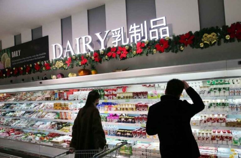 New Zealand's Diary products to China