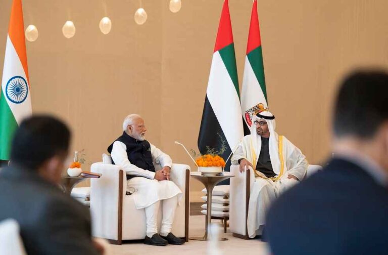 Zayed Al Nahyan and Narendra Modi_India-UAE Ties