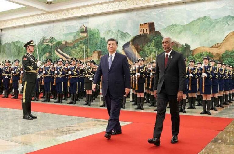 Maldives has signed a deal with China for military cooperation of this level