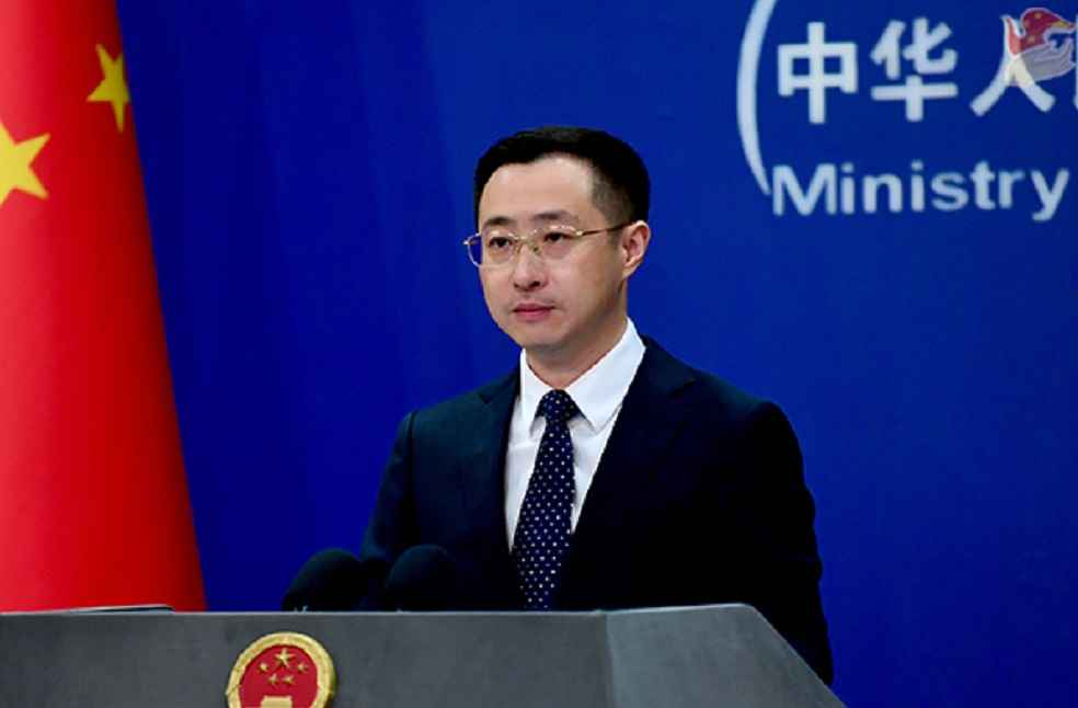 Lin Jian, a spokesperson for the Chinese foreign ministry_EV Tariffs