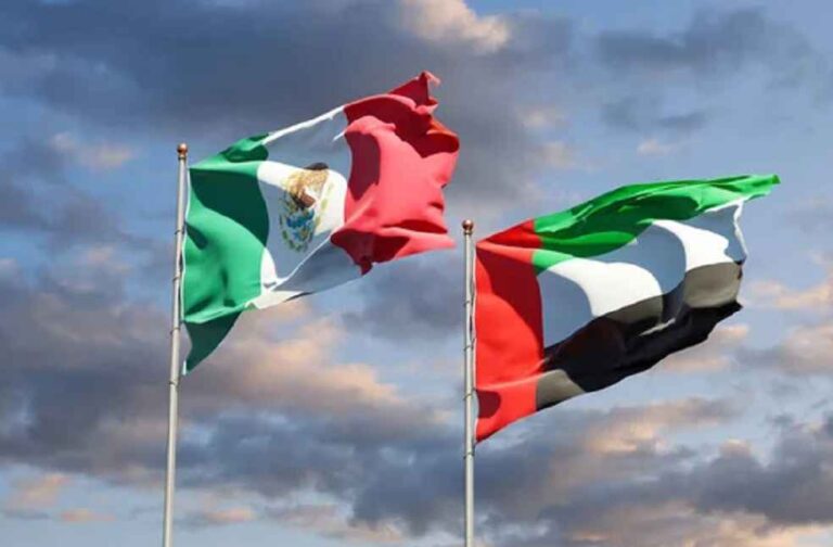 UAE Mexico Flag