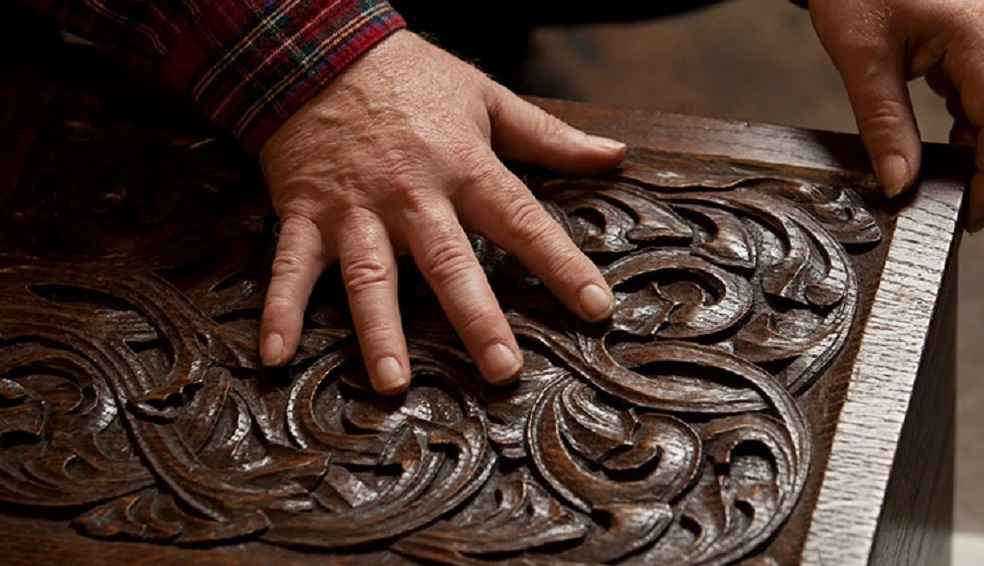 kashmiri wood carving