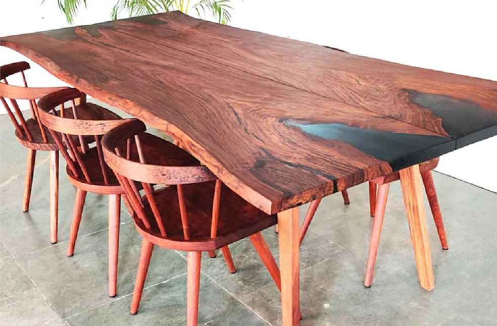 rosewood table