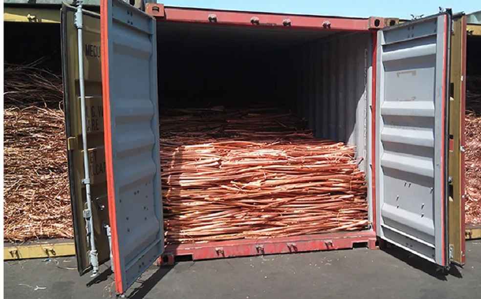 Illegal copper trade