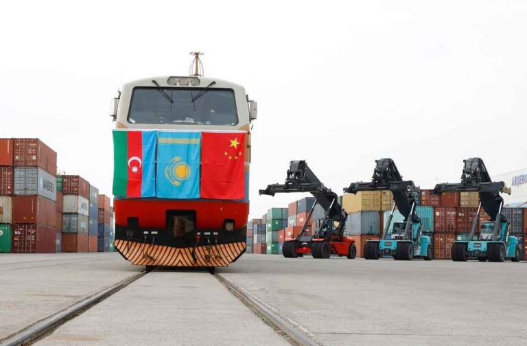 China Azerbaijan Export Train