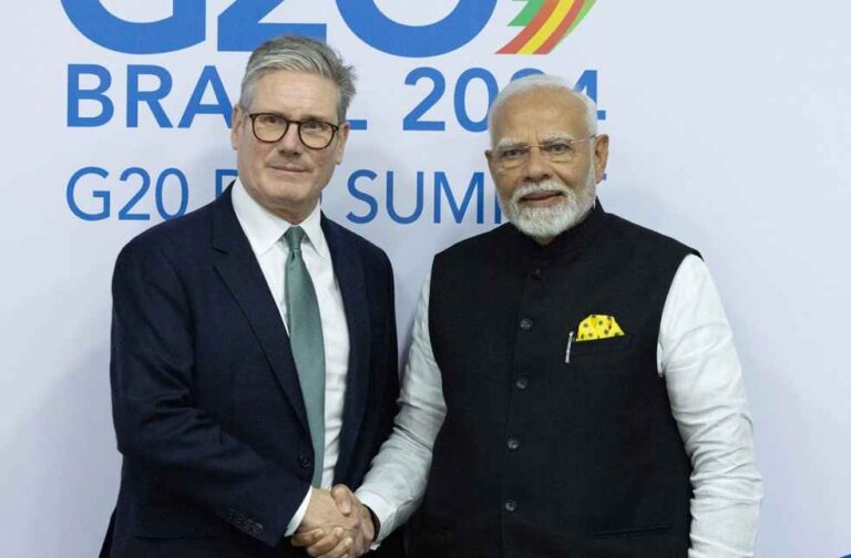 India-UK Trade Talks to Relaunch Next Year _ Narendra Modi and Keir Starmer